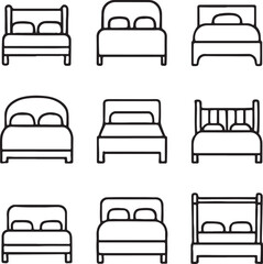 Set of beds