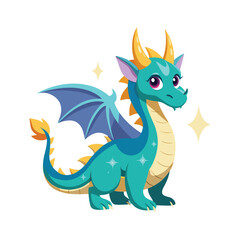 Magic book dragon