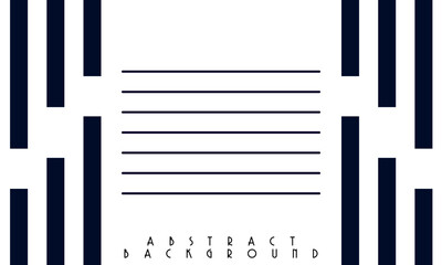 Modern Symmetrical Line Structure with Vertical Bar Elements in Minimalist Abstract Layout