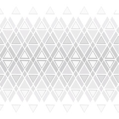 Abstract Black and White Diamond Pattern with Triangular Geometric Shapes in Repeating Sequence