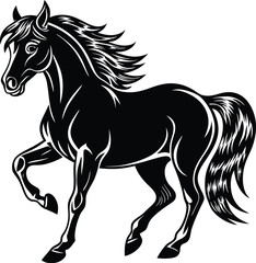 Obraz premium horse-vector-silhouette (2).eps