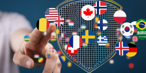 Secure your data across borders.  Advanced cybersecurity for international businesses.