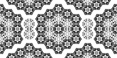 Seamless Transparent Art Deco Geometric Pattern for Background Layout Template