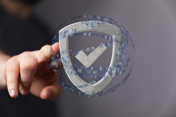 Secure your data with robust cybersecurity.  Protect against threats with advanced digital shield...