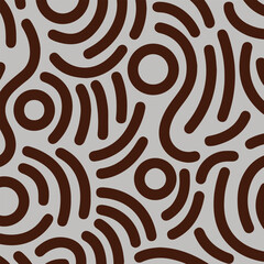 Colorful geometric abstract pattern design