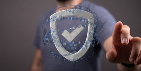Secure your data with robust cybersecurity.  Protect against online threats.