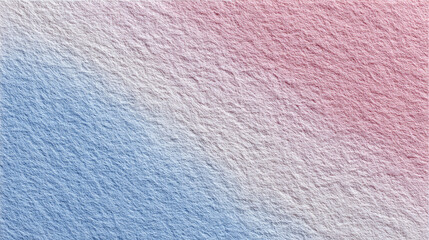 Textured wall with gradient blue and pink color creating soft