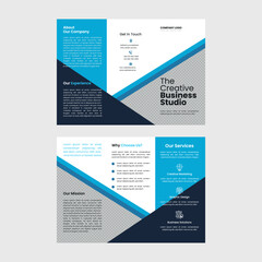 creative corporate brochure design template