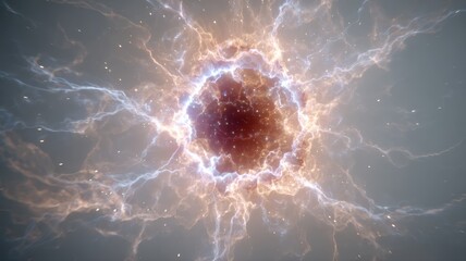 Dramatic Cosmic Explosion with Electric Plasma and Bright Energy Pulses