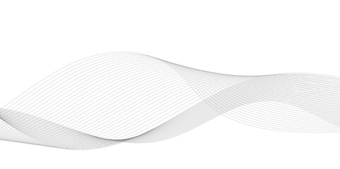 Abstract wavy grey blend liens technology abstract lines on white background. Digital frequency track equalizer. Vector illustration, Wavy stylized it make using blend tool.

