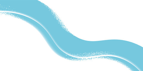Blue and white business wave banner background. vector