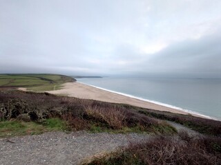 loe bar on a cloudy, calm day