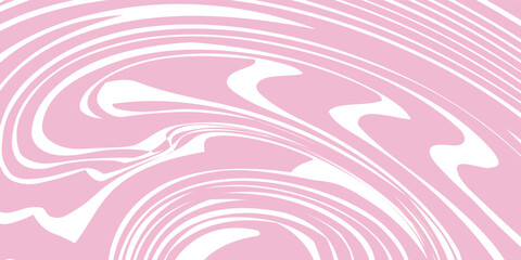 Pink candy pattern background. Abstract vector melted caramel texture. Strawberry cream swirls. Liquid mousse background. Psychedelic trippy raspberry ice cream. modern illustration