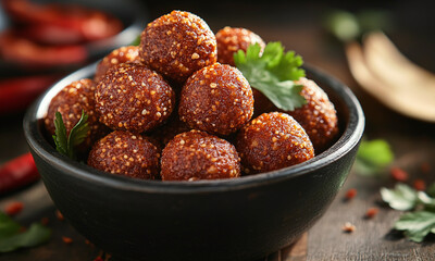 Pelonetes - Tamarind candy balls coated in chili powder, sweet and spicy.