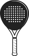  Padel Racket vector Illustration. Modern Sport Equipment Clipart
