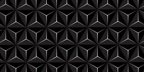 Dark hexagon abstract technology background with bright flashes under the hexagon. Hexagon game vector abstract technology background.
