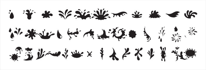 Clean Transparent Water Splash – Vector Art for Refreshing Themes. Victor illustration eps 10