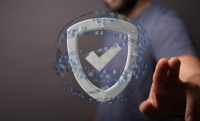 Secure your data with robust cybersecurity.  Protect against threats with advanced digital shield...