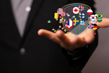 Secure your global business.  International network protection and collaboration.