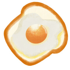 egg on toast