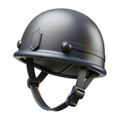 Fototapeta premium 3d military helmet isolated on transparent background