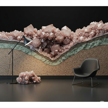 Cristallisation dans les granites en d&eacute;co
