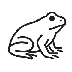 frog vector illustration