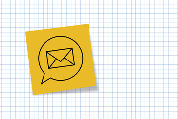letter. write a letter. send via email. mail. envelope. banner for the web. letter icon. photo. office paper. text.