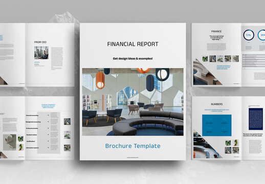 Financial Statement Brochure Layout