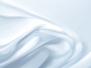 Fototapeta premium Smooth, flowing fabric drapes