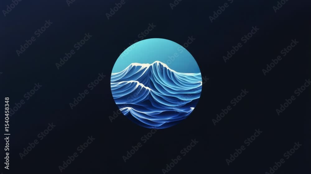 Poster a picture of a wave in the ocean