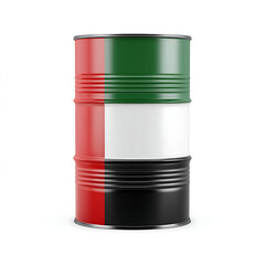oil barrel with UAE