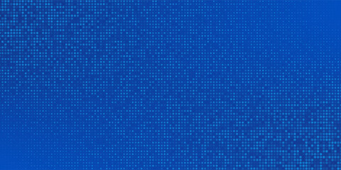 Blue Tech Finance Fintech Background Abstract Pixel Pattern. Abstract Business Tech Science Vector Backdrop.