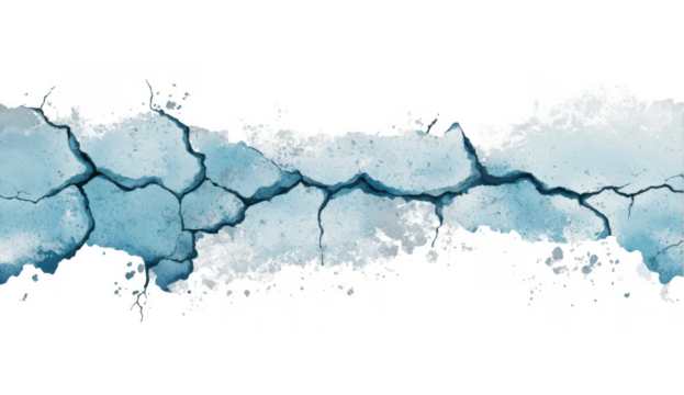 Cracked Ice Texture Seamless Pattern