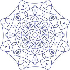 RGB Luxury Mandala Design