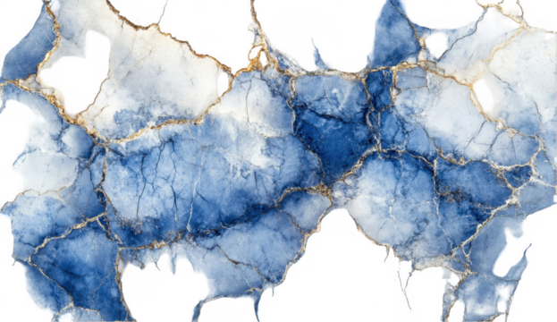 Abstract Blue Marble Texture