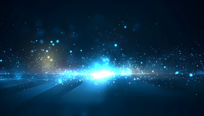Obraz premium glowing light effect illustration lighting design