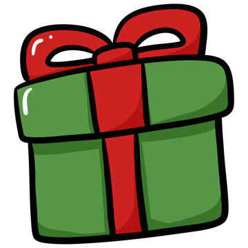 green gift box