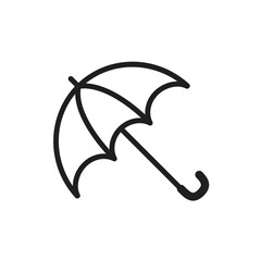 umbrella icon , template, flat, design, vector, illustrations, education, style, trendy, collections