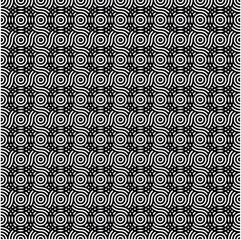 black and white seamless pattern
