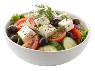 Greek salad png vegetable salad png Mediterranean salad png healthy salad png fresh salad png cucumber tomato salad png traditional salad png transparent background image