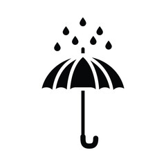 umbrella icon , template, flat, design, vector, illustrations, education, style, trendy, collections