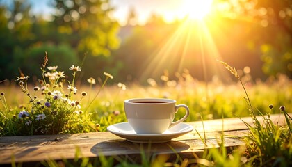 Sunrise Coffee Meadow.