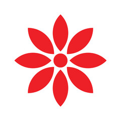 vector illustration of a flower