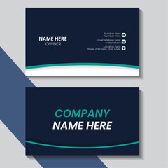  Modern & Clean Business Card Template