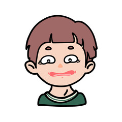 Impatient Boy Waiting – Cartoon Frustrated Expression