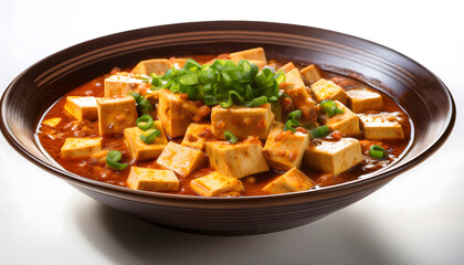 Authentic Mapo Tofu Dish