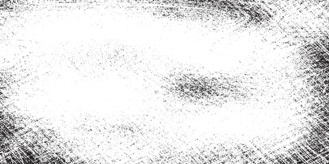 Dirty or dust film grain speck grit grunge overlay on white background grain vintage grunge pattern background in vector illustration