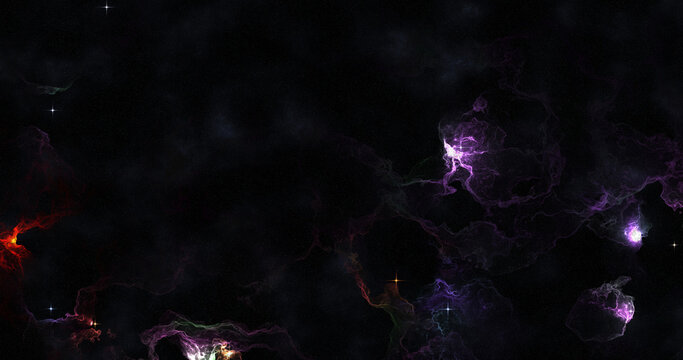 A vibrant nebula glows amidst a field of stars, creating a sense of wonder and exploration in the vastness of space.