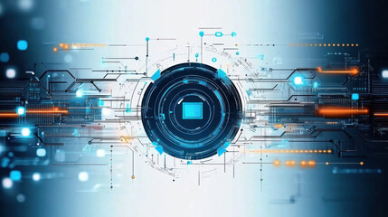 Obraz premium Abstract technological background various